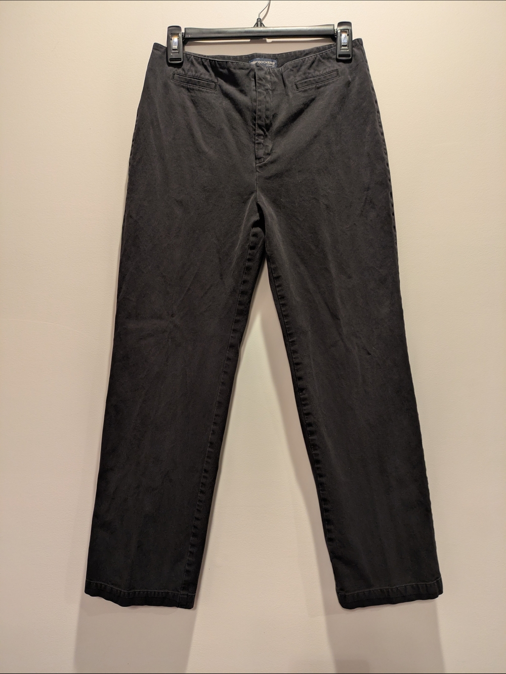 Women's Dockers Black Stretch Straight Pants